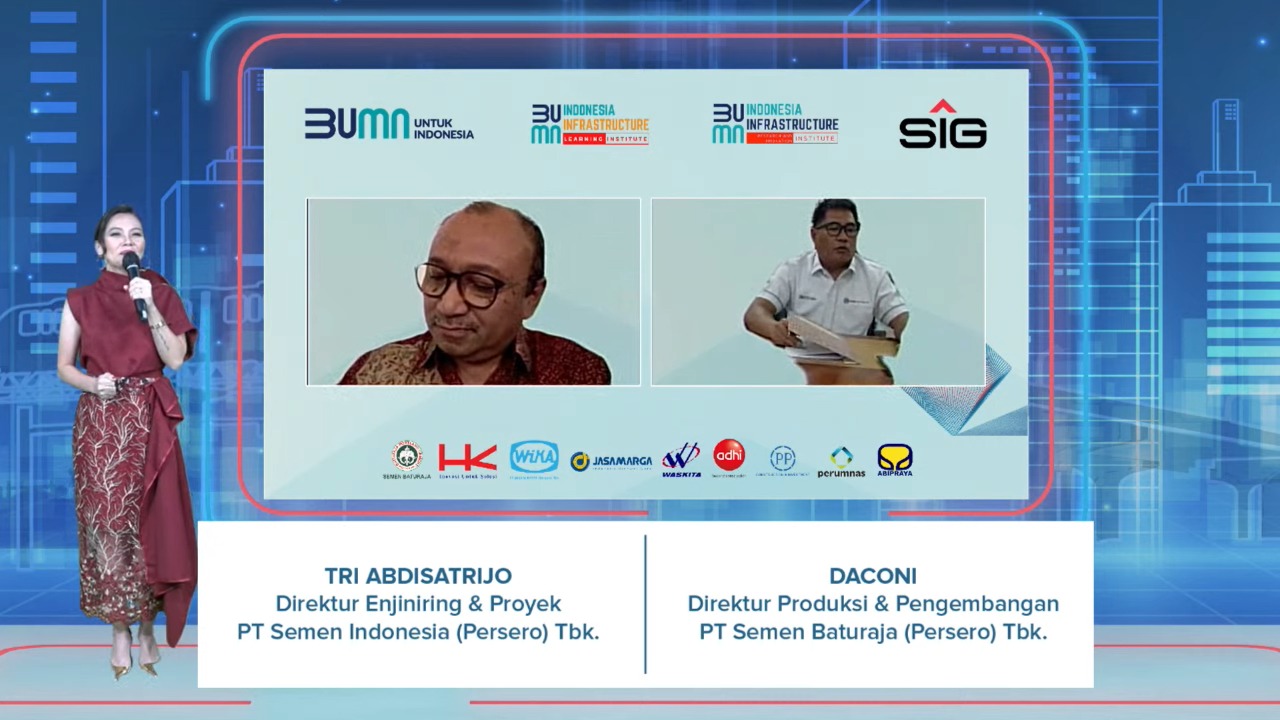 SIG Bersama Sembilan BUMN Klaster Insfrastruktur Bersinergi Dirikan Research Institute dan Learning Institute