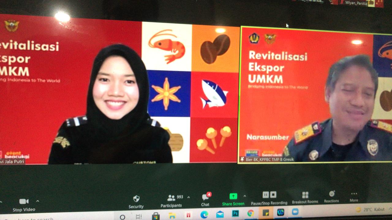 Dukung UMKM Go Internasional, Bea Cukai Percepat Revitalisasi Ekspor UMKM