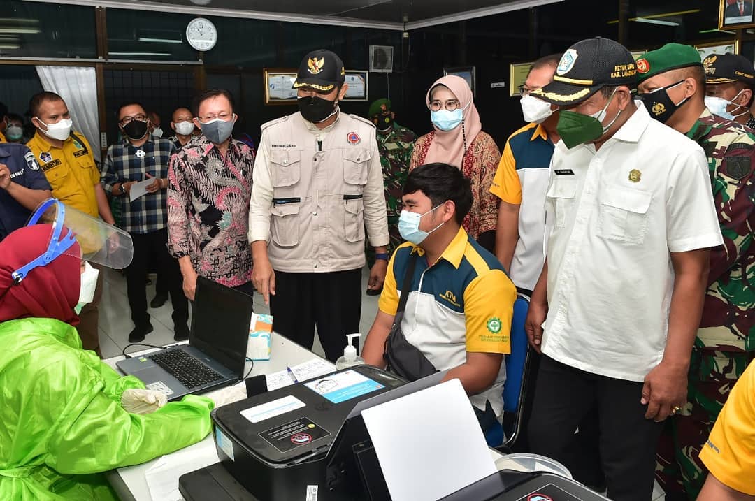 Dari 200 Perusahaan di Lamongan, Baru 46  Yang Mengkonfirmasi Pelaksanaan Vaksin Gotong Royong