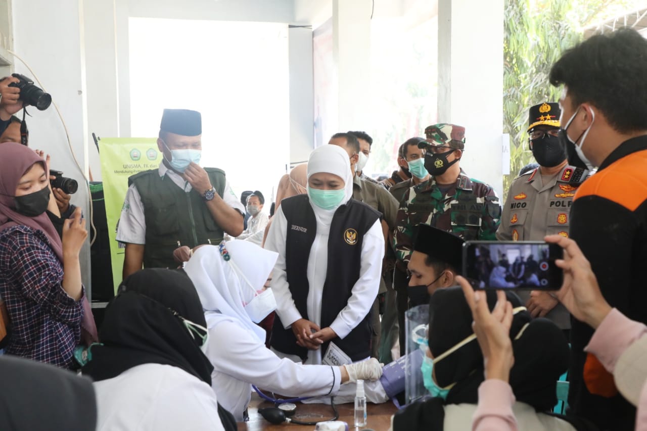 110 Ponpes di Jatim Sudah Jalankan Vaksinasi Covid-19