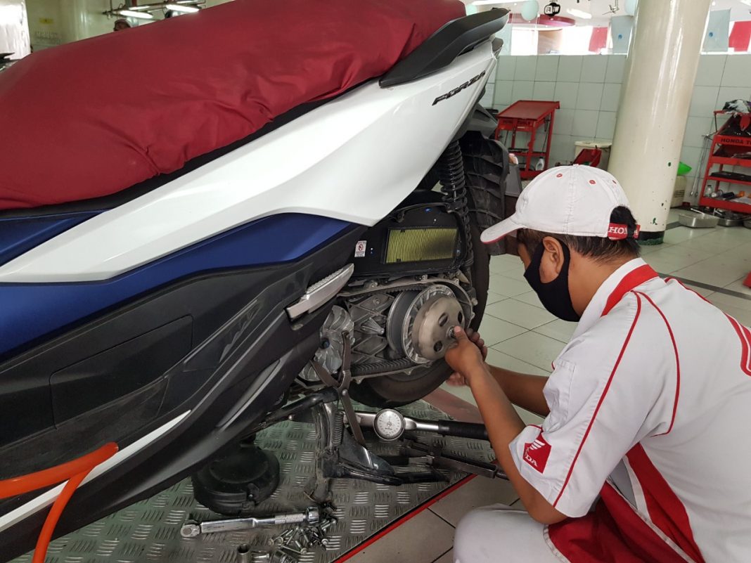 Tips Cara Merawat V-belt Motor Skutik Agar Tetap Awet