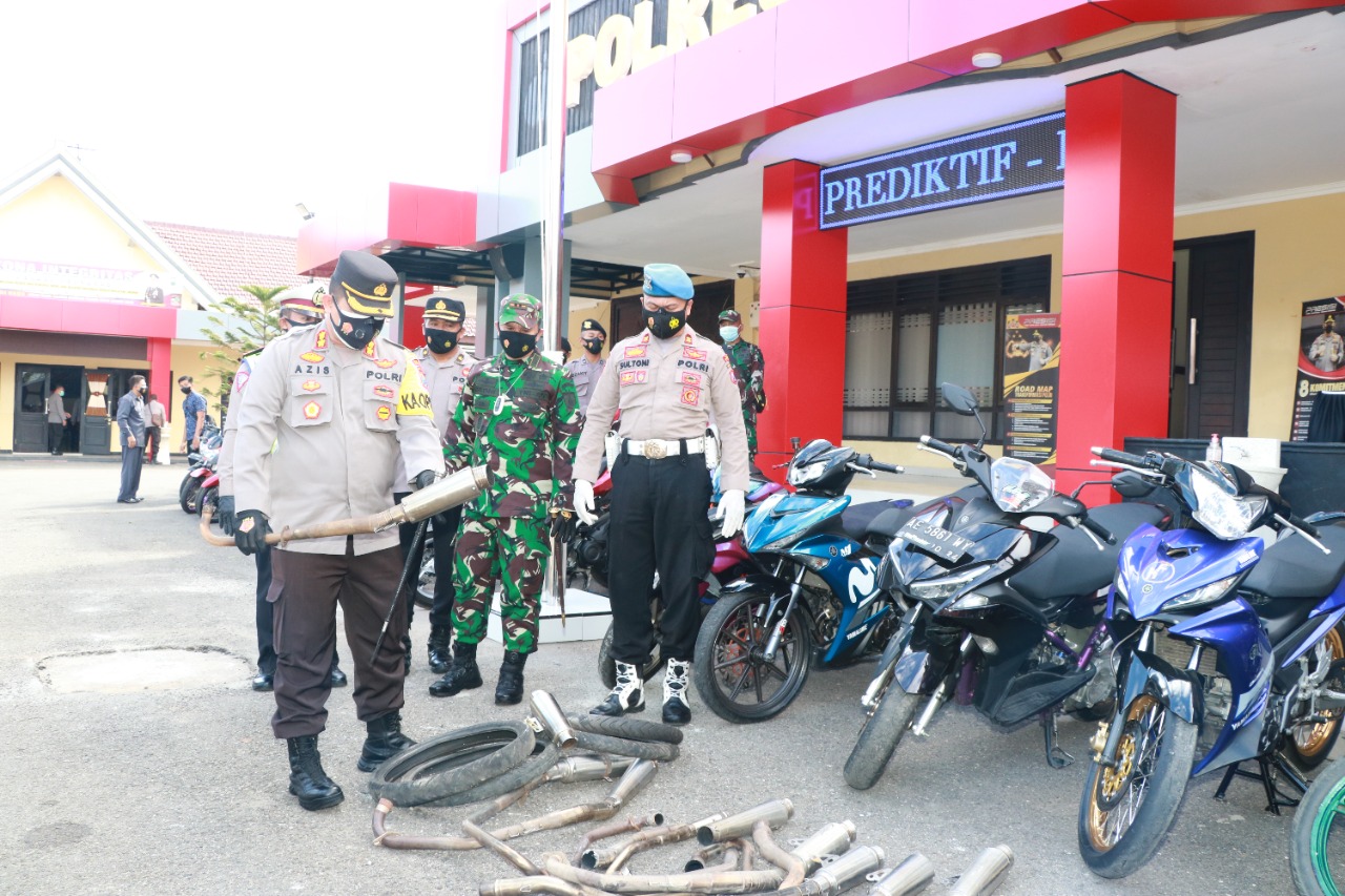 Aksi Balap Liar di Ponorogo Digerebek, 80 Motor Diangkut Polisi