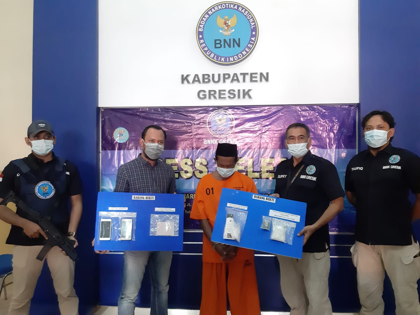 Dikira Obat-obatan, Sabu-sabu Senilai Rp 140 Juta Dikirim ke Puskesmas di Madura