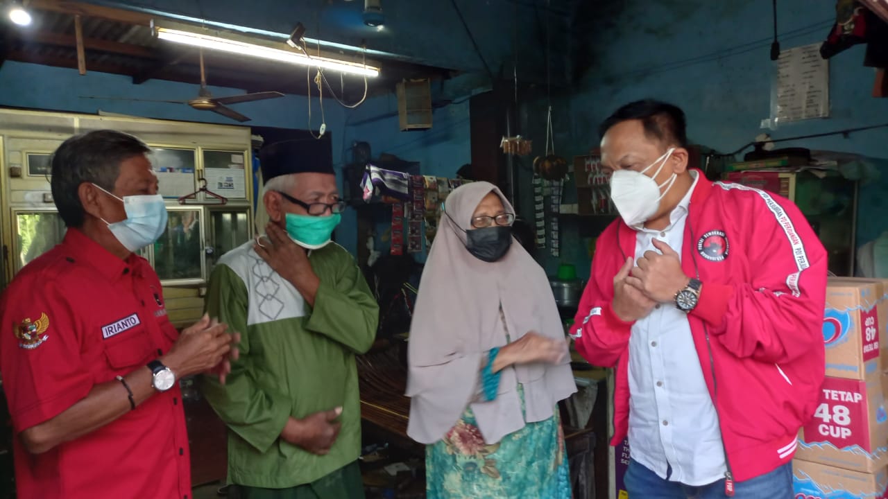Songsong Bulan Muharram, Anas Karno Bersama Kader Beri Santunan Yatim Piatu