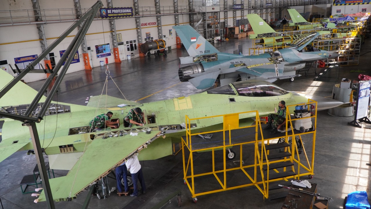 Upgrade Pesawat F16 Sebagai Kado HUT RI Ke-76
