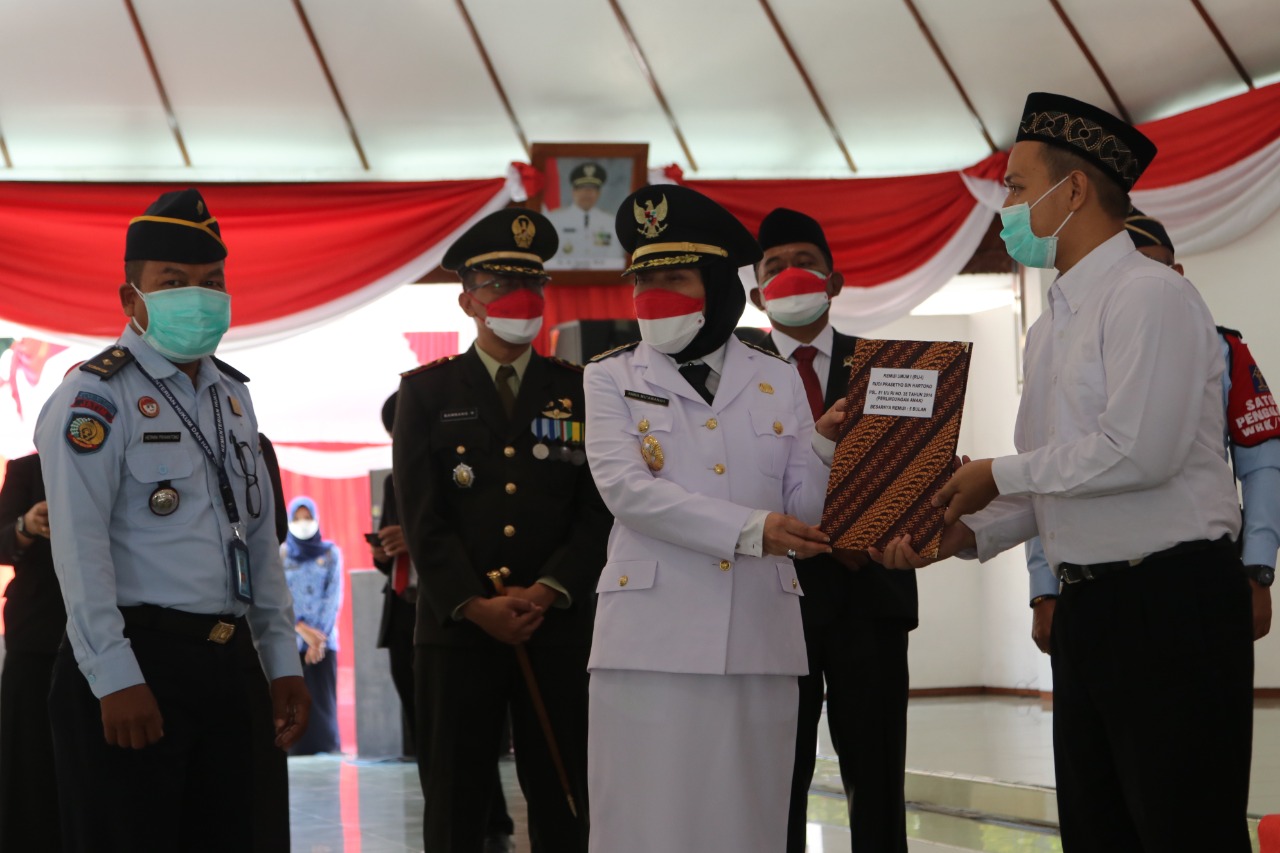 Napi Berprestasi di Bojonegoro Dikurangi Masa Hukumannya