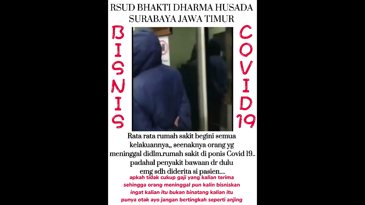Kepala Dinkes Surabaya Benarkan Ancaman Pembakaran RS di Surabaya