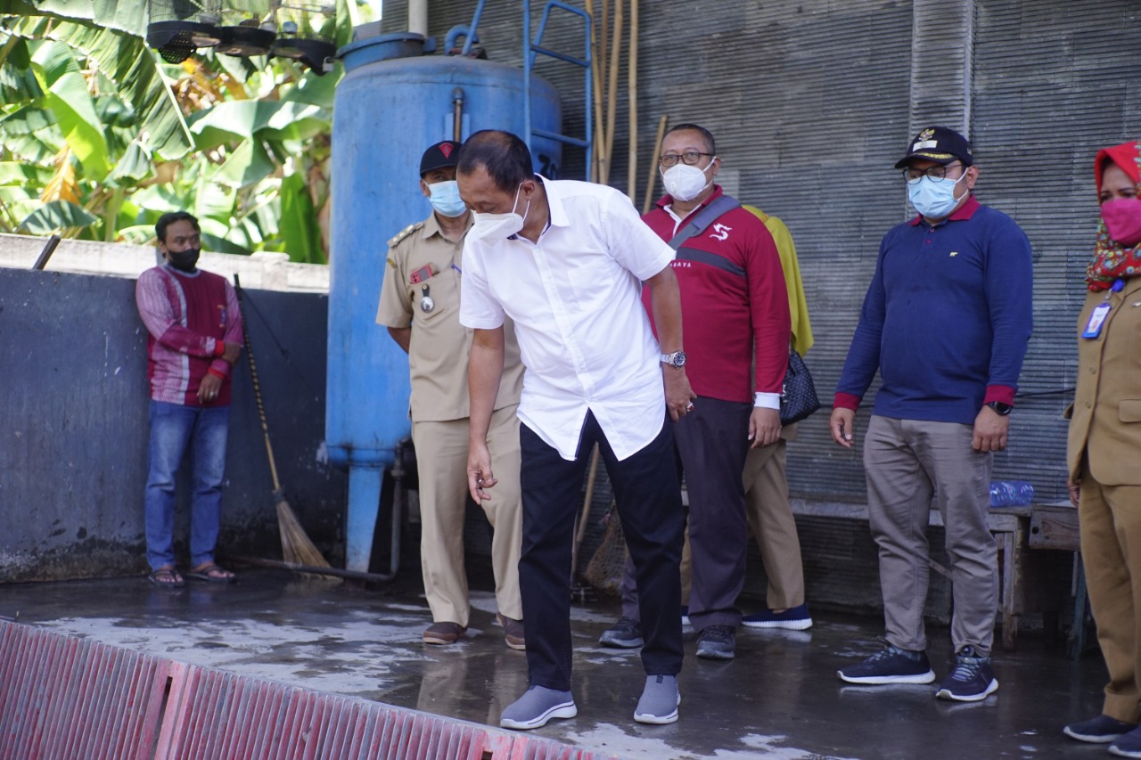 Wawali Armuji Tinjau Pengerukan yang Dilakukan Pemkot Jelang Musim Hujan