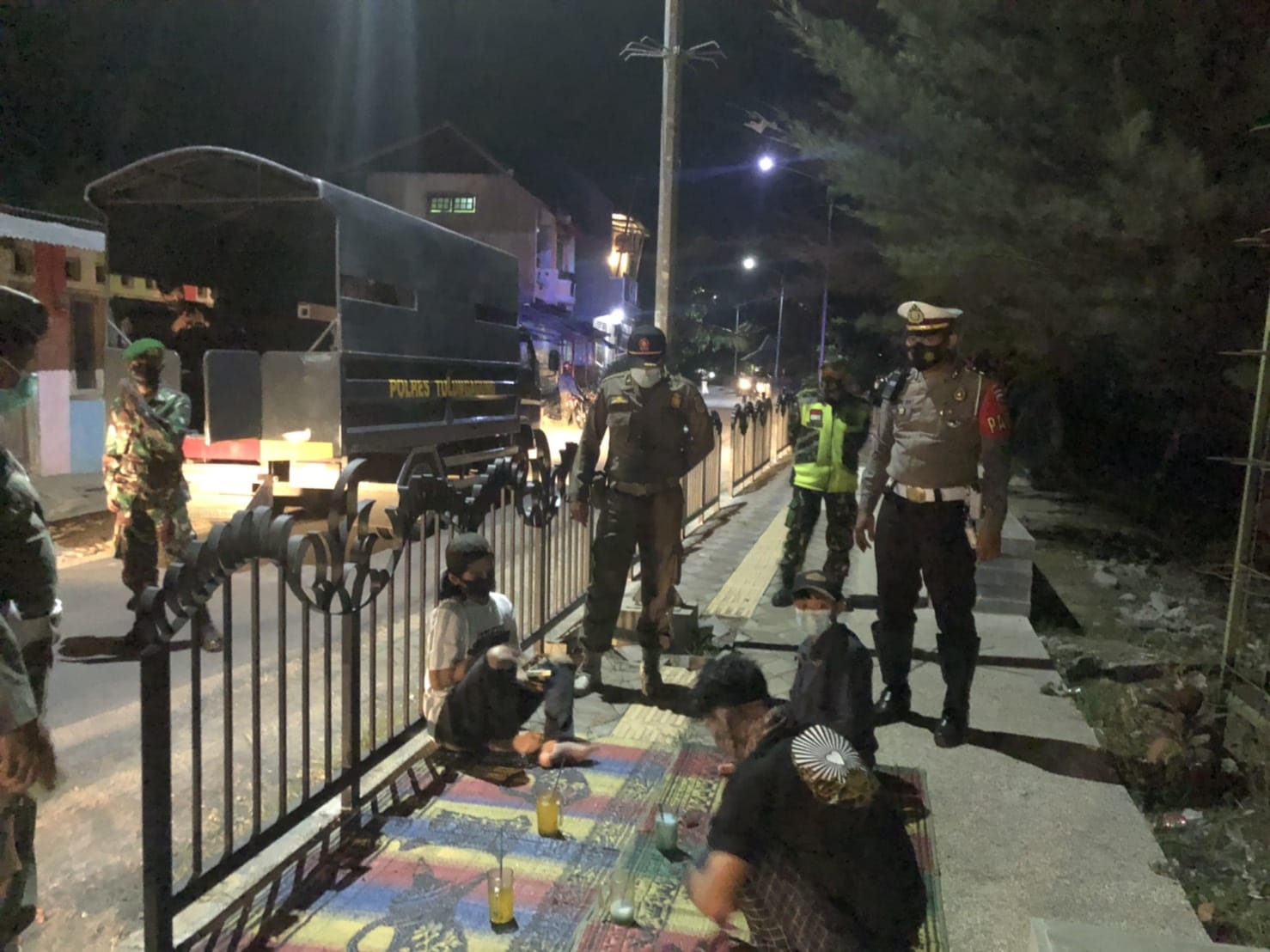 Patroli Skala Besar Pendisiplinan Masyarakat Kembali Digelar