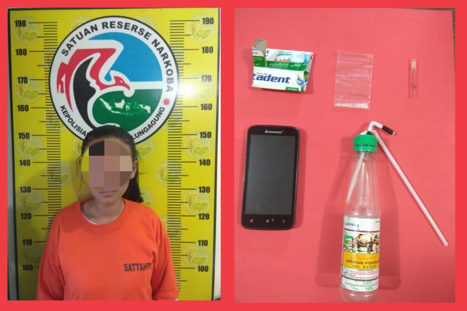 Edarkan Sabu, Perempuan Muda Ini Akhirnya Mendekam di Sel Tahanan Polres Tulungagung