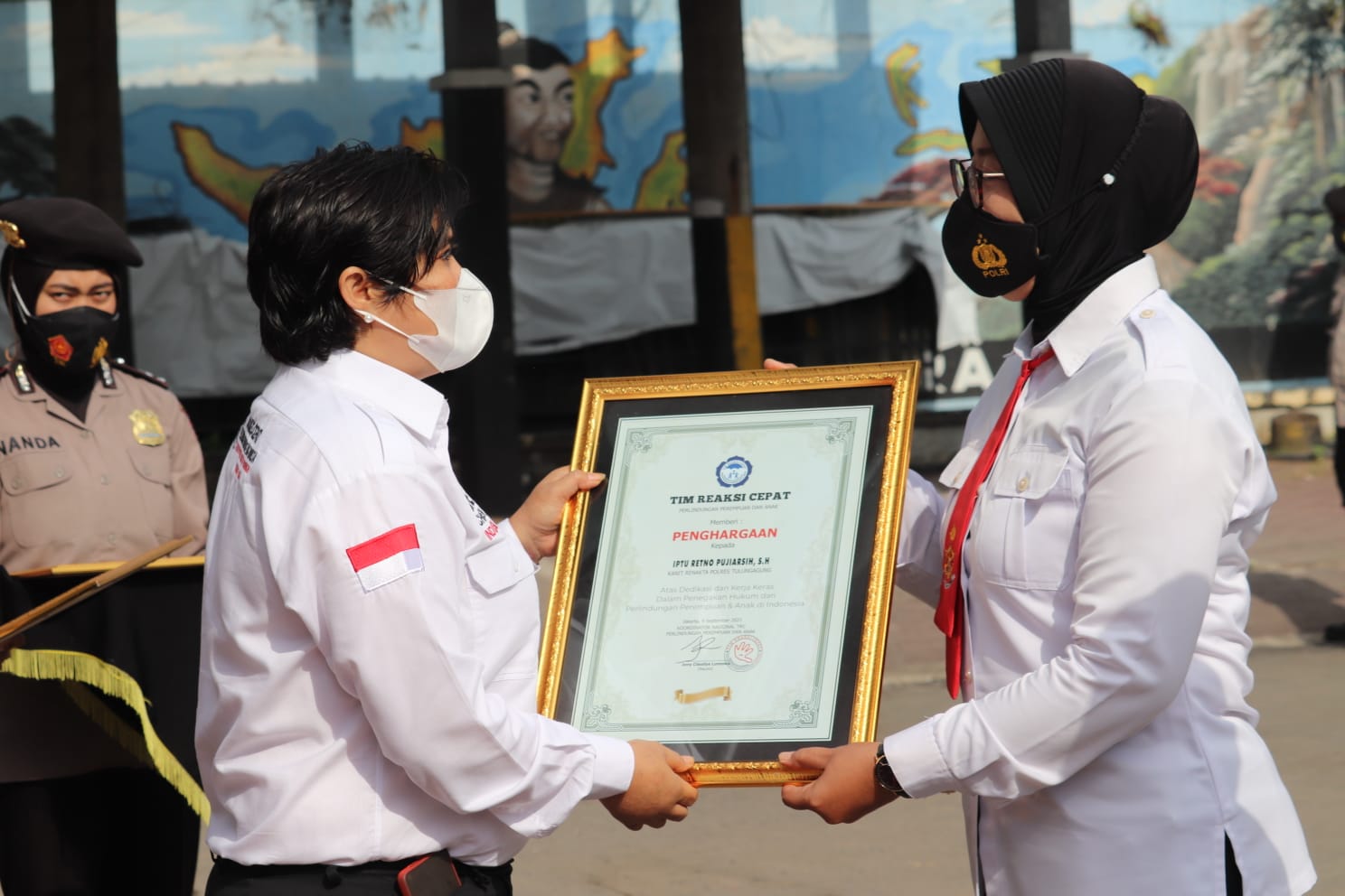 TRC PPA Indonesia Berikan Apresiasi Polres Tulungagung