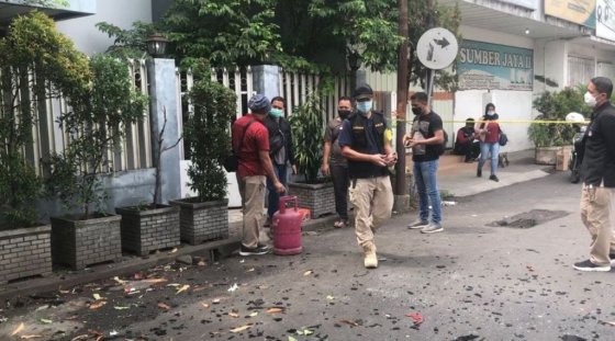 Terdengar Dua Kali Ledakan di Rumah Warga Kota Mojokerto, Penyelidikan Libatkan Tim Labfor