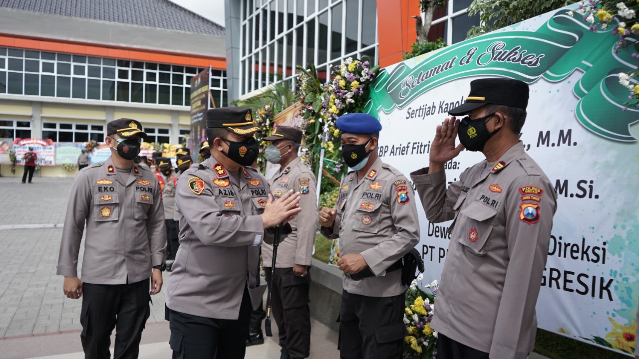 AKBP Mochamad Nur Azis Resmi Jabat Kapolres Gresik