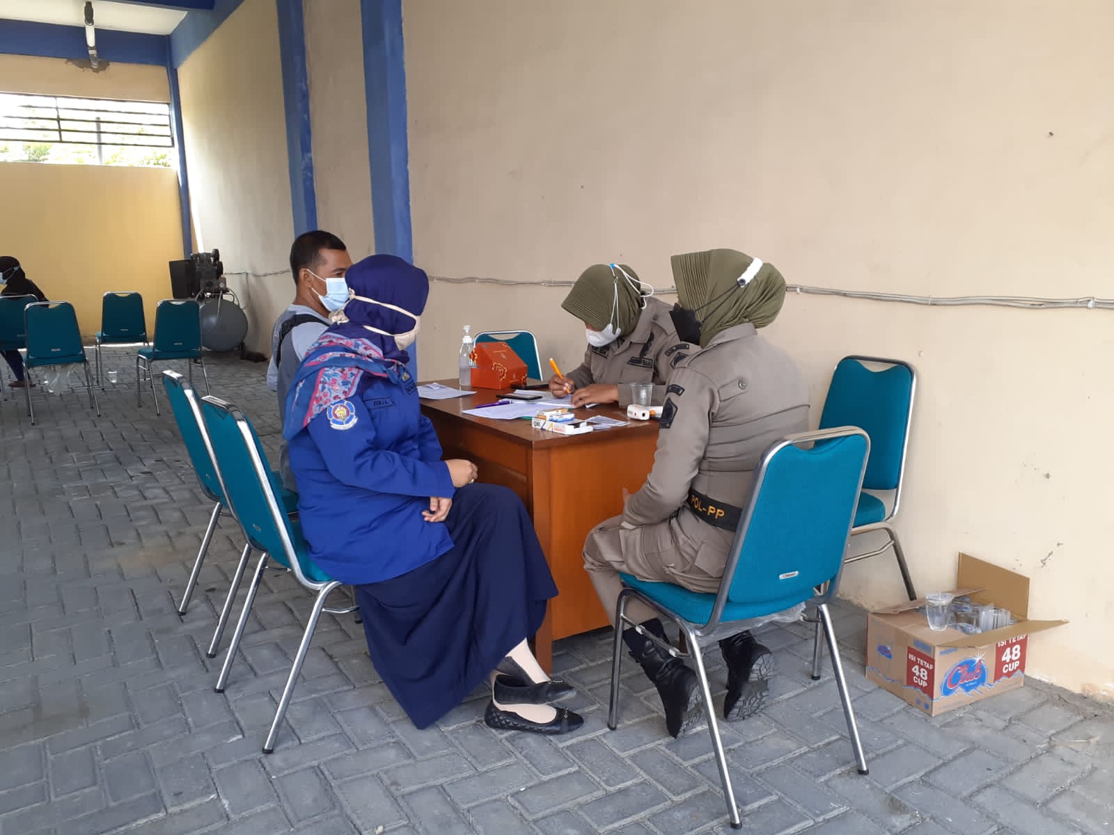 Satpol PP Gelar Vaksin Jenis Pfizer Target 200 Peserta Vaksin, Yang Datang Hanya 50 Orang Ada Apa 