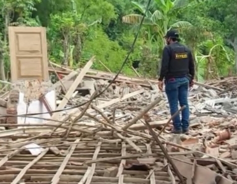 Antisipasi Ledakan Susulan, Datangkan Tim Damkar ke Lokasi Ledakan Bom Bondet