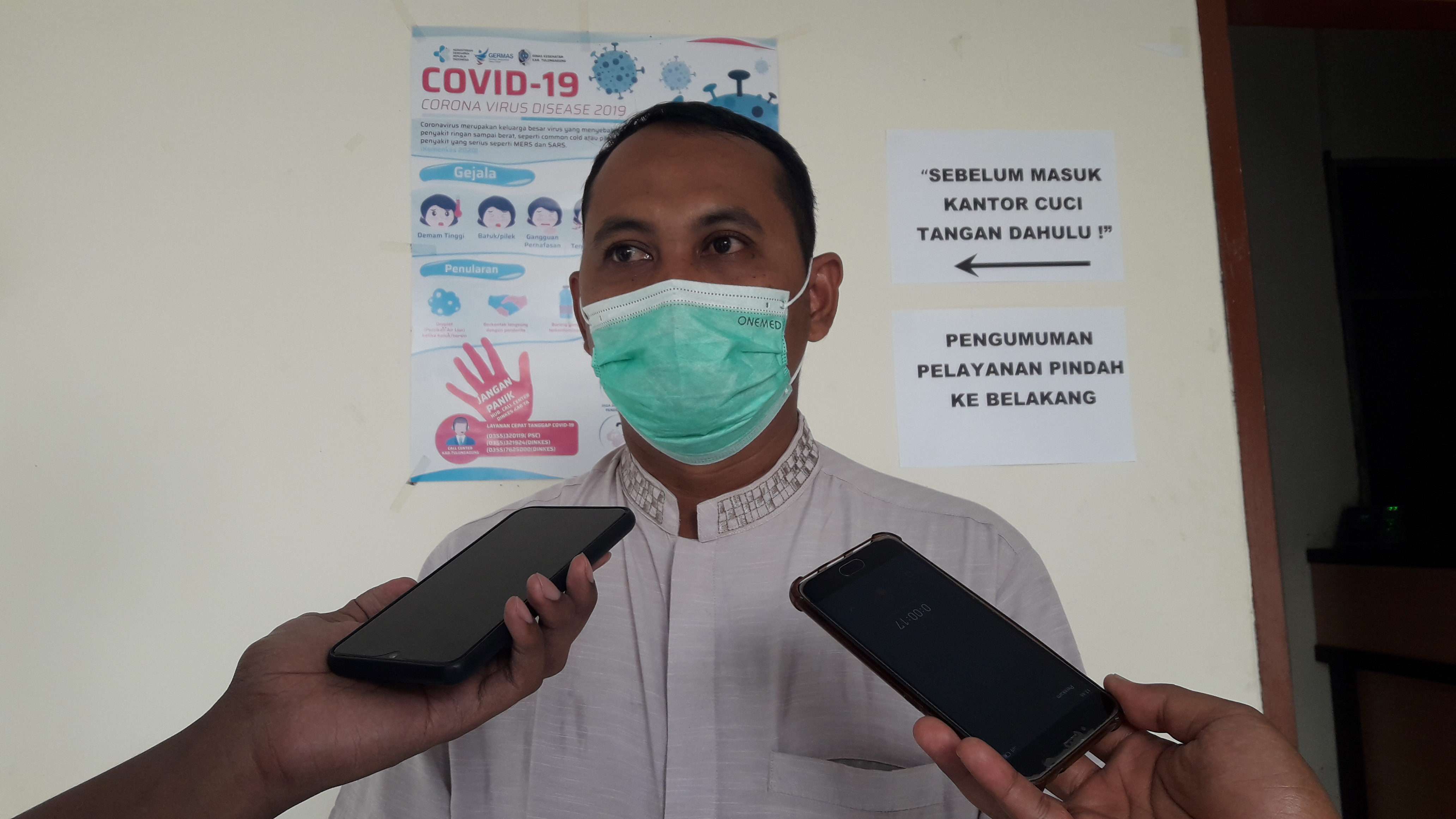 Panselda Tulungagug Siapkan Ruangan Khusus, Antisipasi Penularan Covid - 19