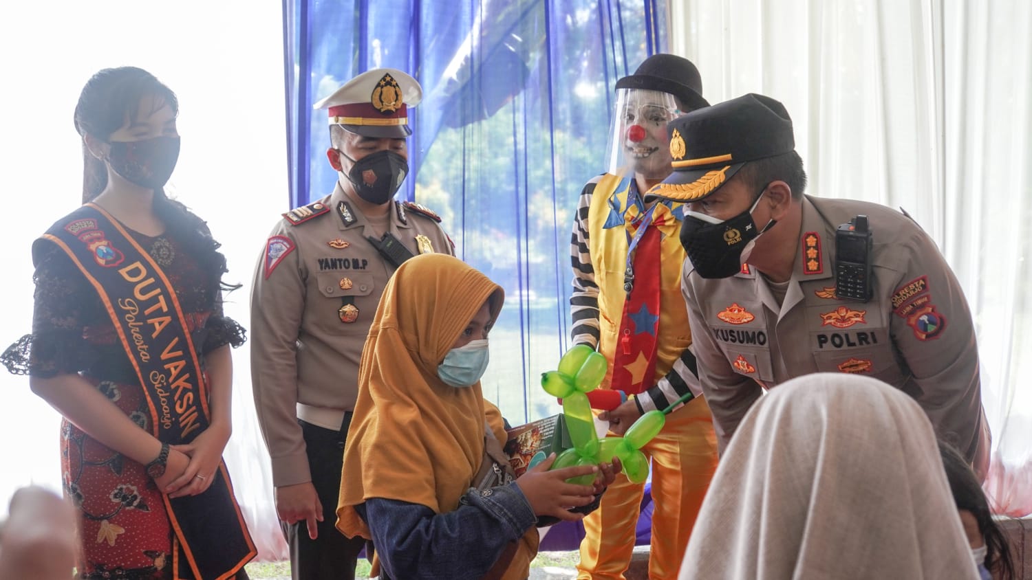 Orang Tua Meninggal Akibat Covid-19, 99 Anak Diasuh Polantas Sidoarjo