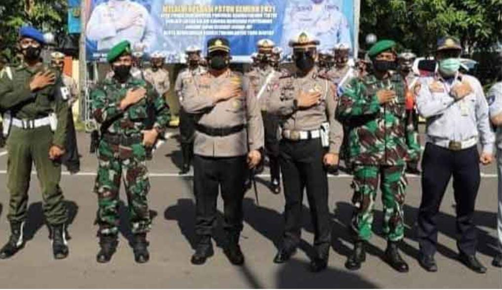 Operasi Patuh Semeru Kediri Fokus Tindak Pelanggaran Prokes