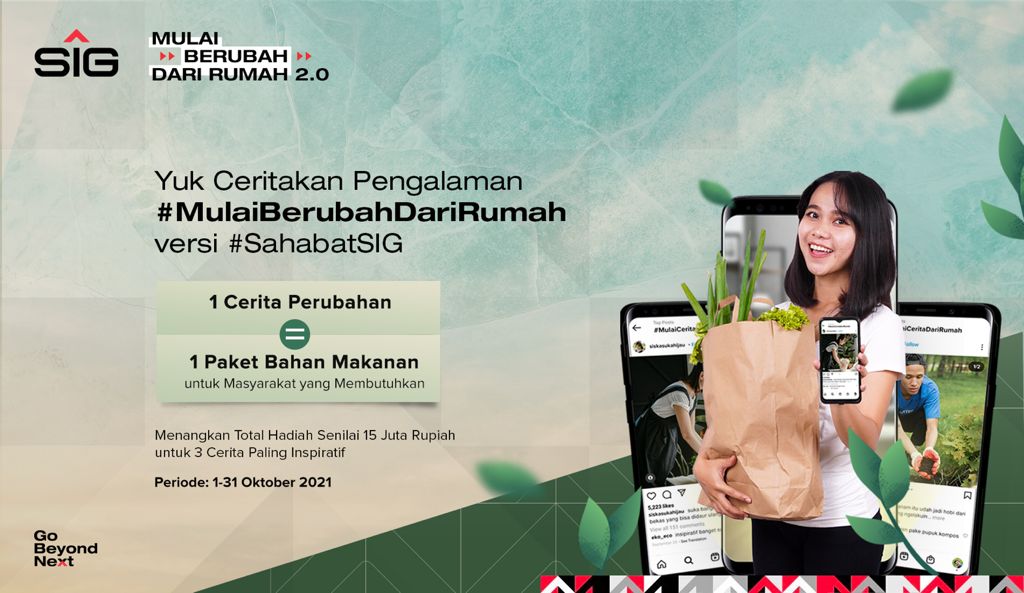 Ikut Peduli Lingkungan, SIG Ajak Masyarakat Melalui Gerakan Nyata