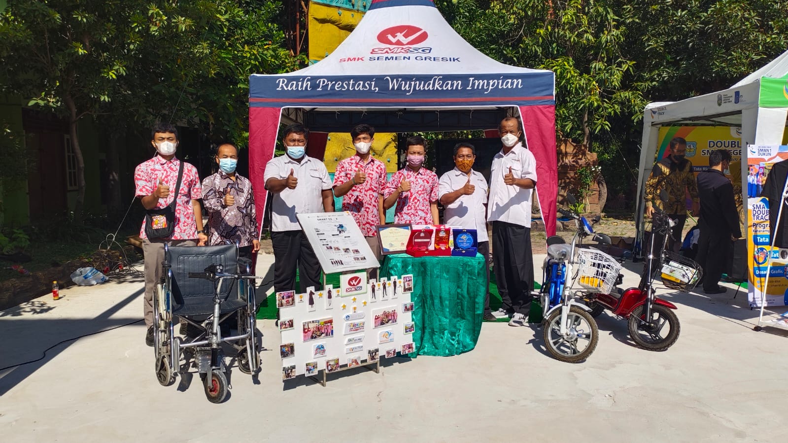 Ciptakan Elektrik Scooter Cross Untuk Mobilitas Disabilitas, Siswa SMK Semen Gresik Juara 1 V-Factor Indonesia 2021