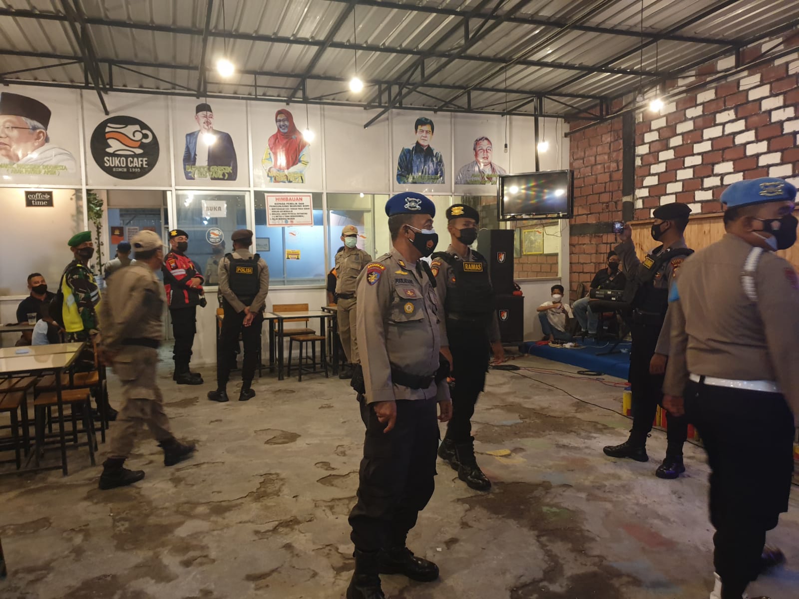 Covid-19 Melandai, Petugas Gabungan di Gresik Tetap Galakkan Operasi Yustisi