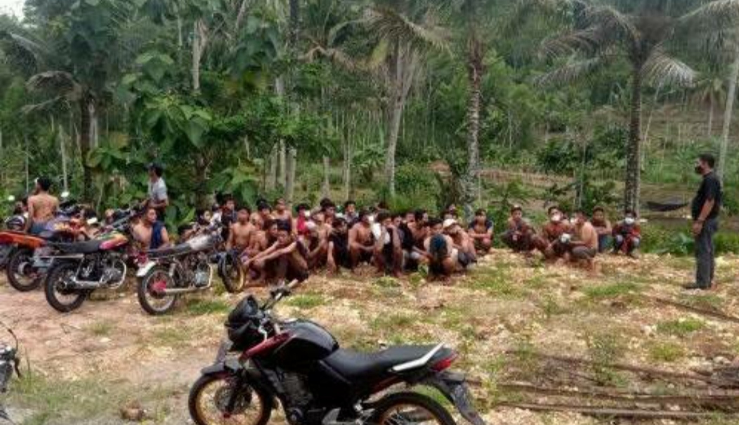 Balap Liar di Malang Dibubarkan Polisi, Puluhan Pemuda Diamankan