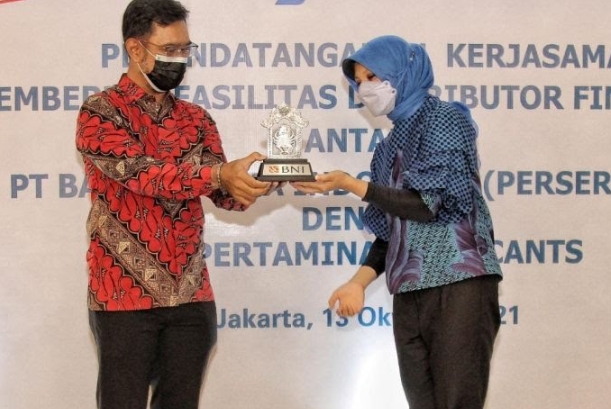 BNI-Pertamina Lubricants Tandatangani Kerja Sama Fasilitas Distributor Financing