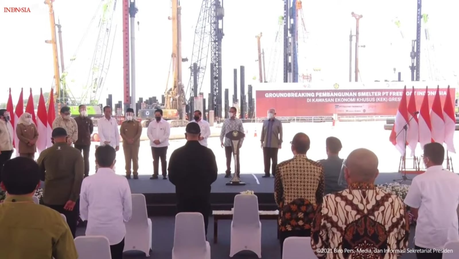 Khofifah Sebut Peresmian Smelter di Gresik Jadi Kado Indah HUT Jatim ke-76