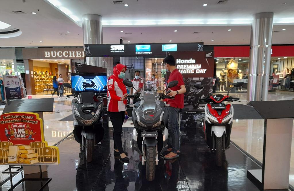 Honda Premium Matic Day Tampilkan Motor Matic Andalan di Mojokerto
