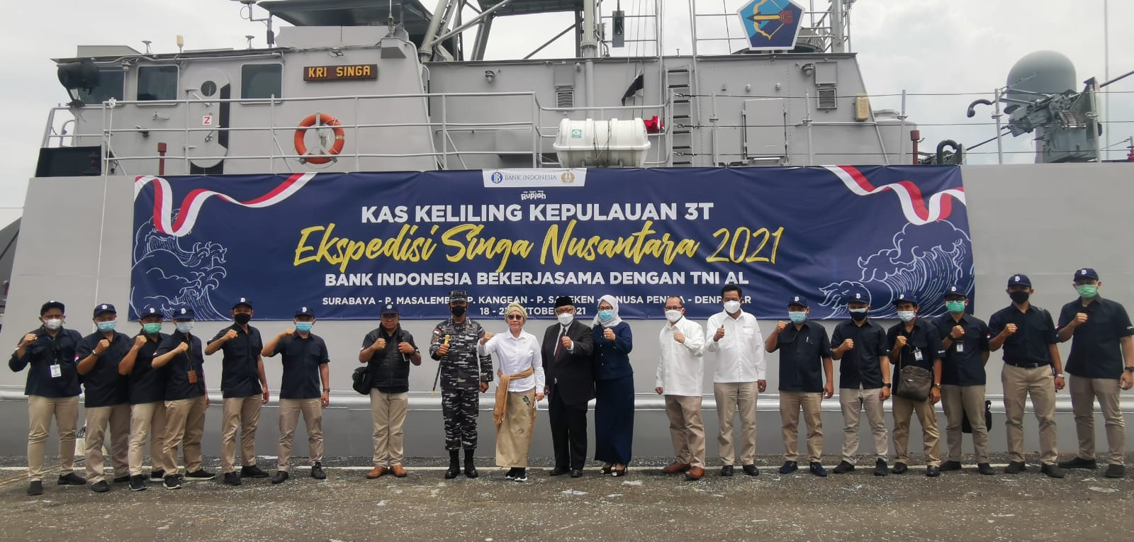 BI Lepas Kas Kelilling Wilayah Kepulauan di Jawa Timur