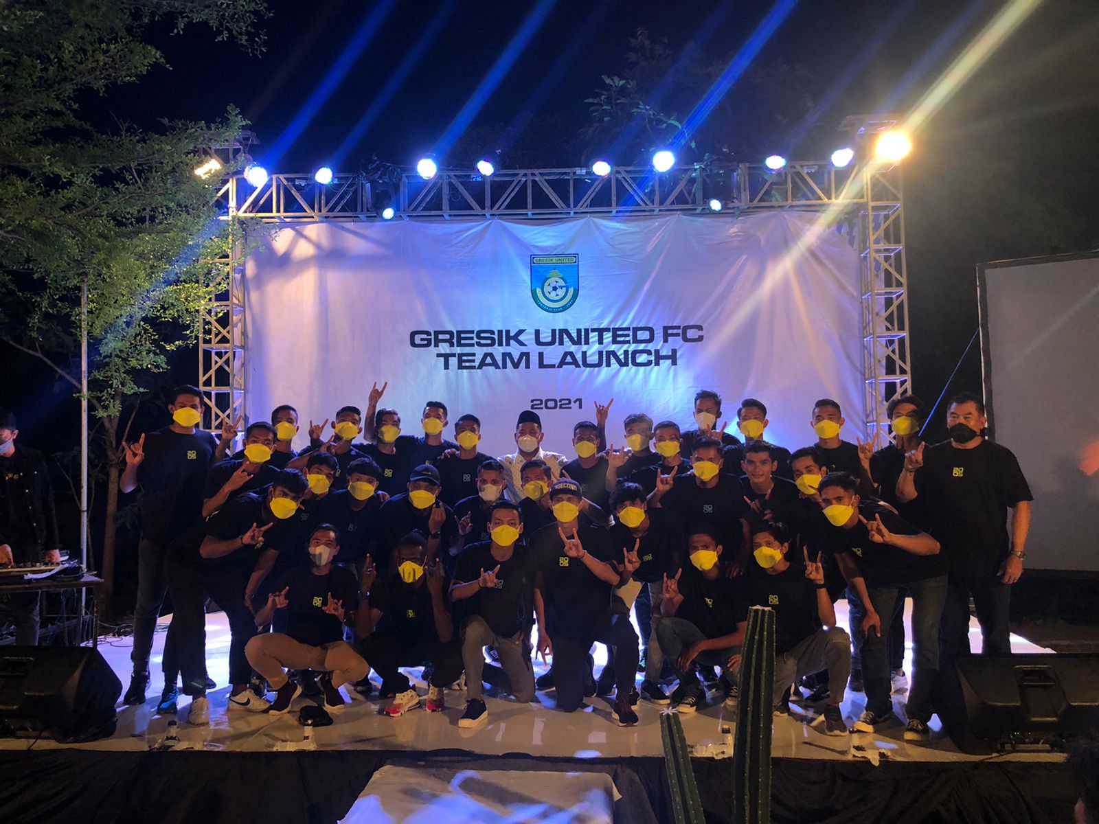 Perkenalkan Skuadnya, Gresik United Targetkan Lolos Liga 2