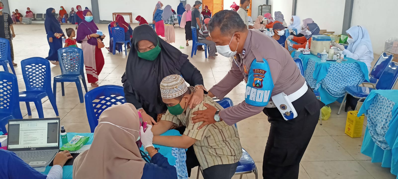Capaian Vaksin Lansia Masih 46, 72 Persen, Gresik Kebut PPKM Level 1