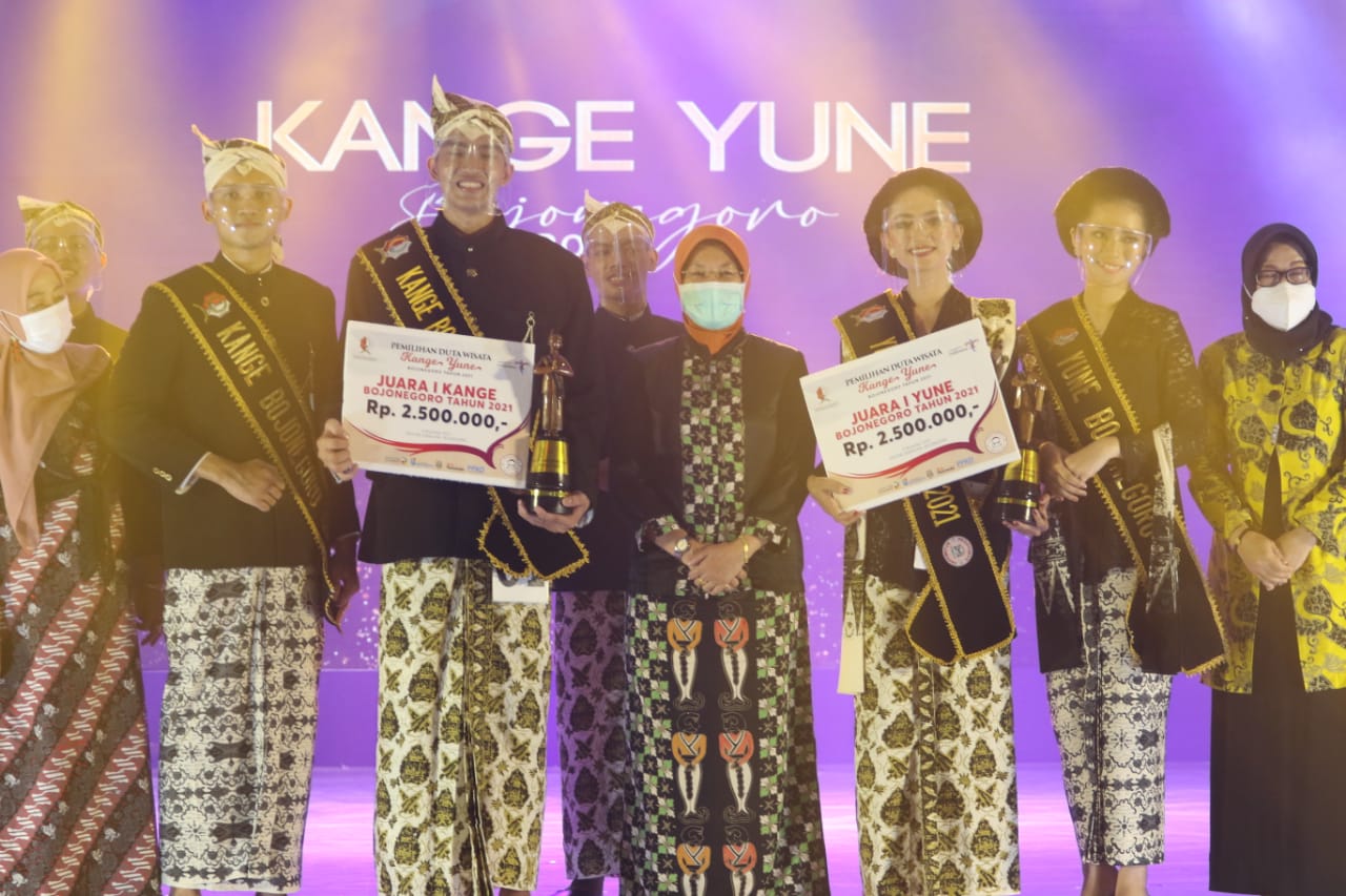 Akyas dan Dita Terpilih Menjadi Kange Yune Bojonegoro 2021
