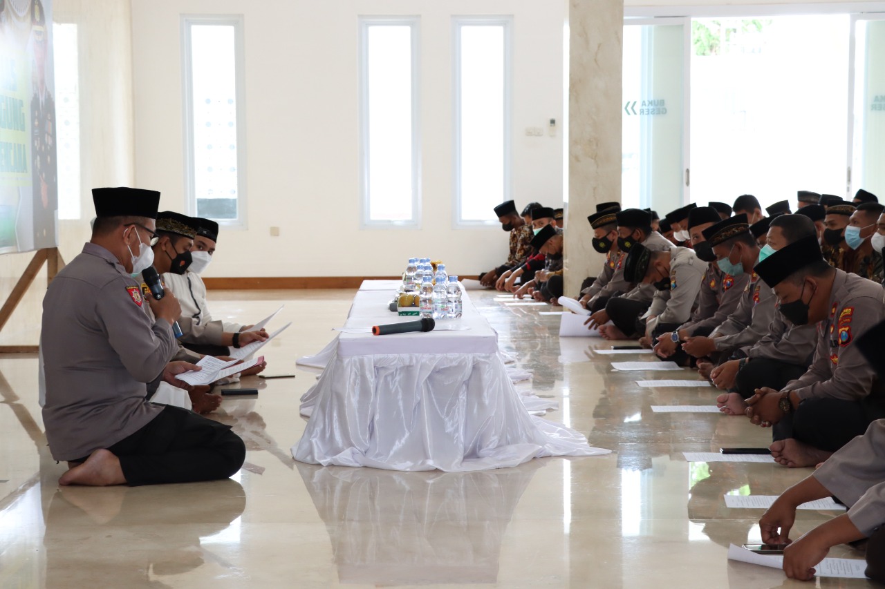 Polres Tulungagung Gelar Doa Bersama Agar Dijauhkan Dari Bencana