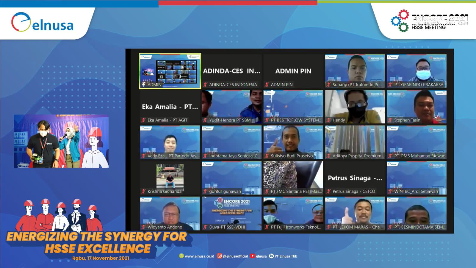 Tingkatkan Sinergi, Elnusa Gelar ENCORE 2021 Secara Hybrid