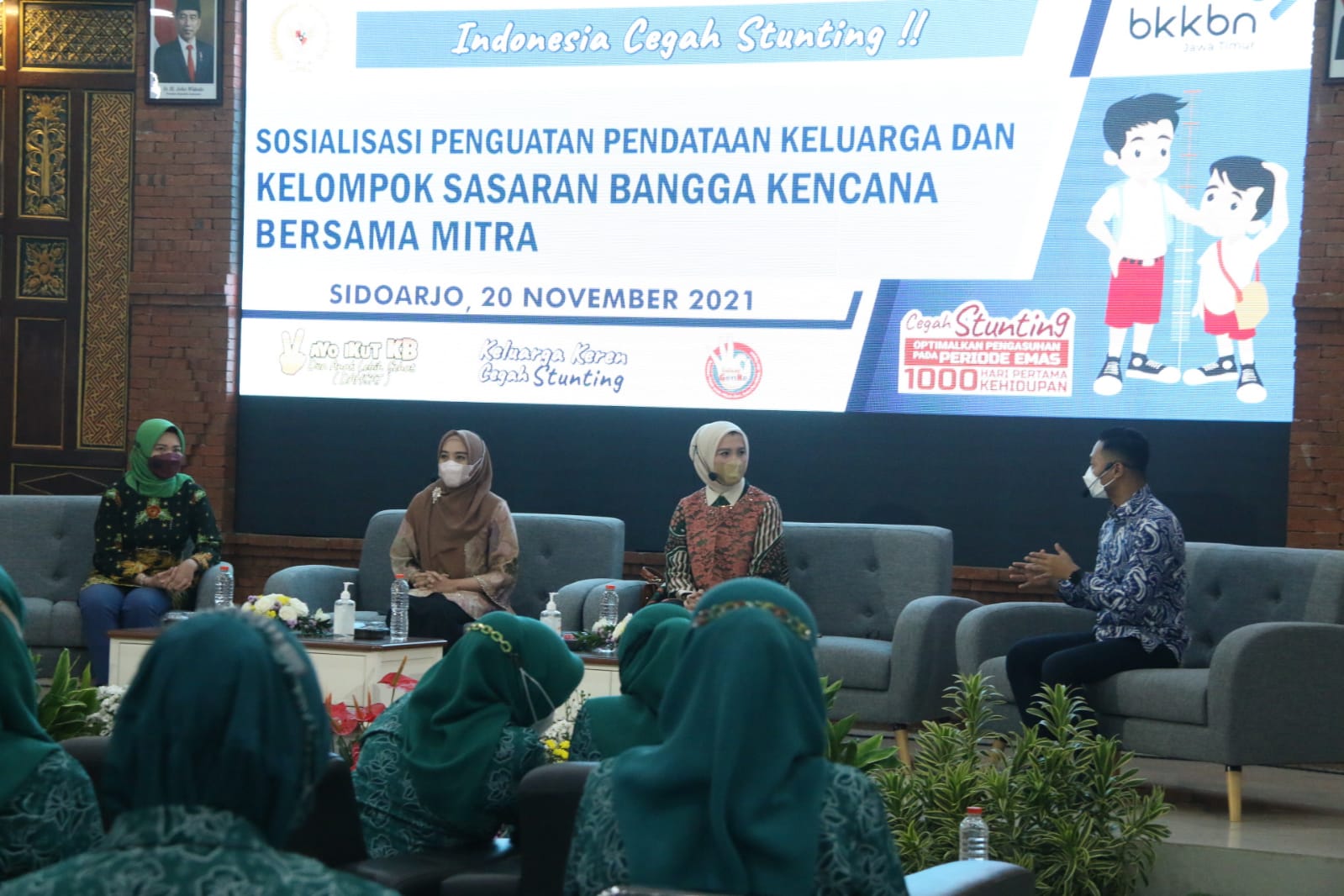 Tekan Angka Stunting, PKK Sidoarjo Bersama BKKBN Gencarkan Edukasi dari Hulu ke Hilir