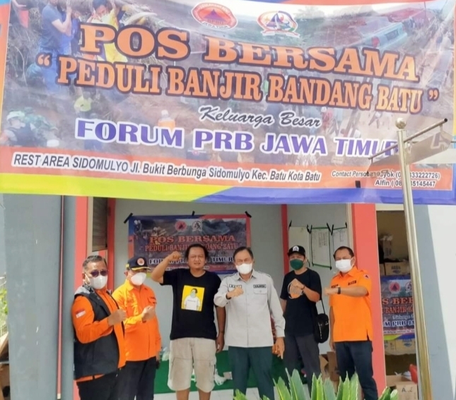 Distribusikan Bantuan Korban Banjir, FPRB Dirikan Posma