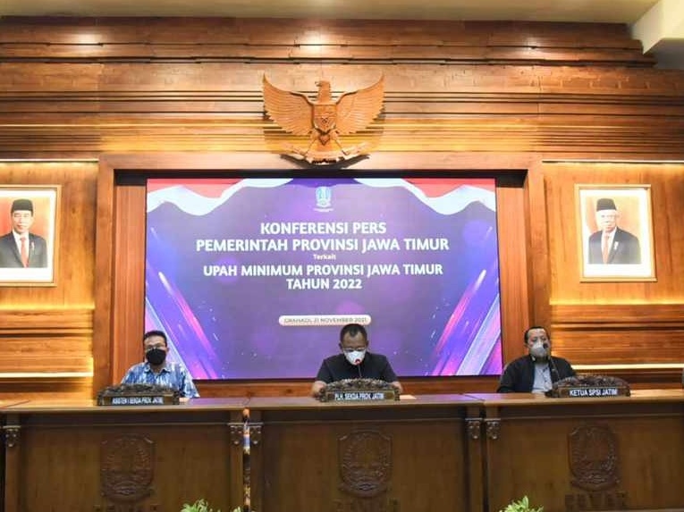 Pemprov Umumkan UMP Jatim Naik Rp 22.790