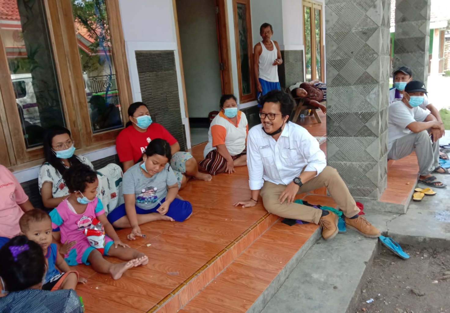Tim Sahabat Pertamina Pastikan Kondisi Masyarakat di Desa Ngampel Aman