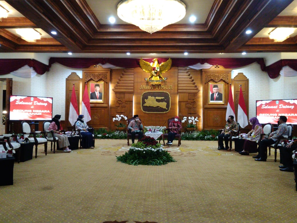 Terima Dubes RI untuk Tunisia, Khofifah Harap Kerjasama Perdagangan dan Pendidikan Meningkat