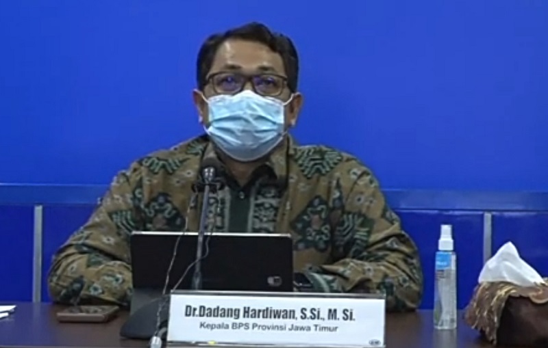 Oktober 2021 : Jatim Alami Inflasi 0,18 Persen, Banyuwangi dan Sumenep Terendah