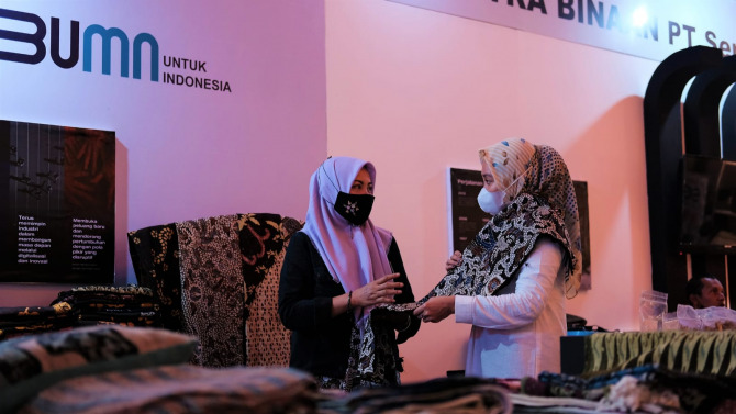 Empat UMKM Binaan Semen Indonesia Ikuti Ekspo Wisata