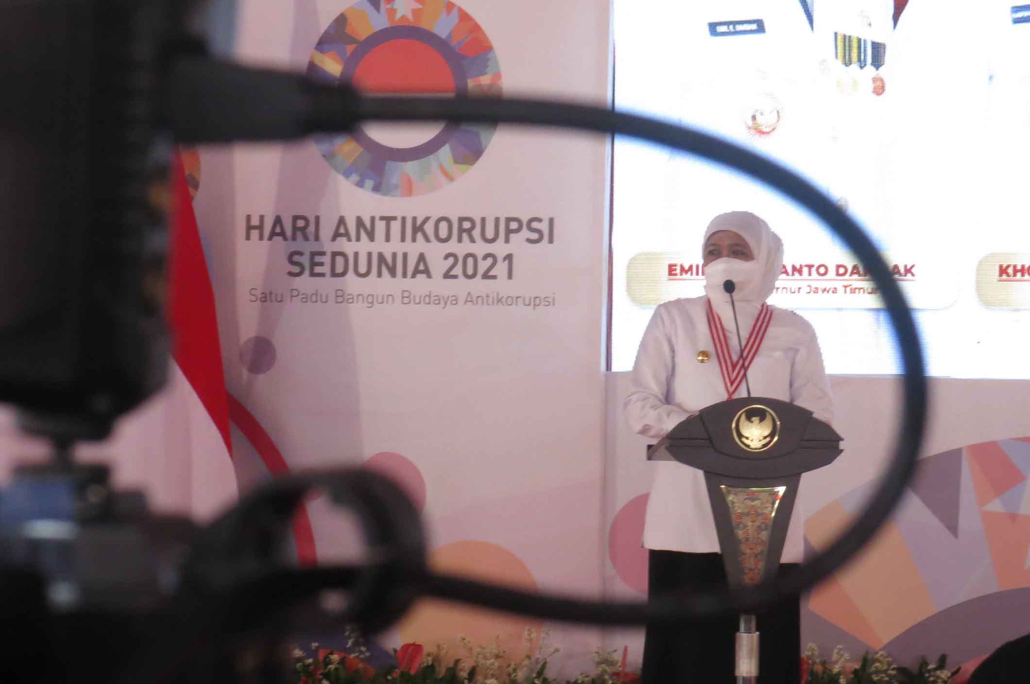 Gubernur Khofifah: Tanggungjawab Moral menjadi Benteng Mencegah Perilaku Korupsi