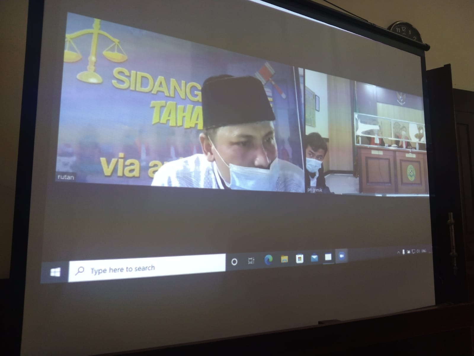 Pelaku Pembunuhan Janda Anak Satu di Menganti Gresik Mulai Jalani Sidang