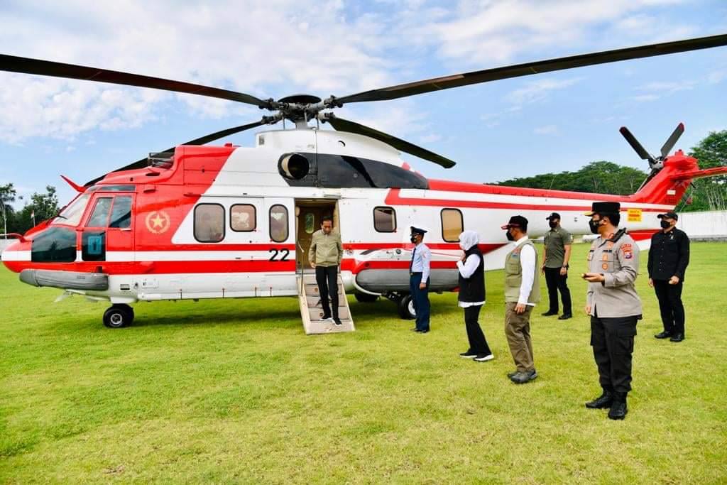 Hari Ini Presiden Jokowi Tinjau Korban Erupsi Gunung Semeru