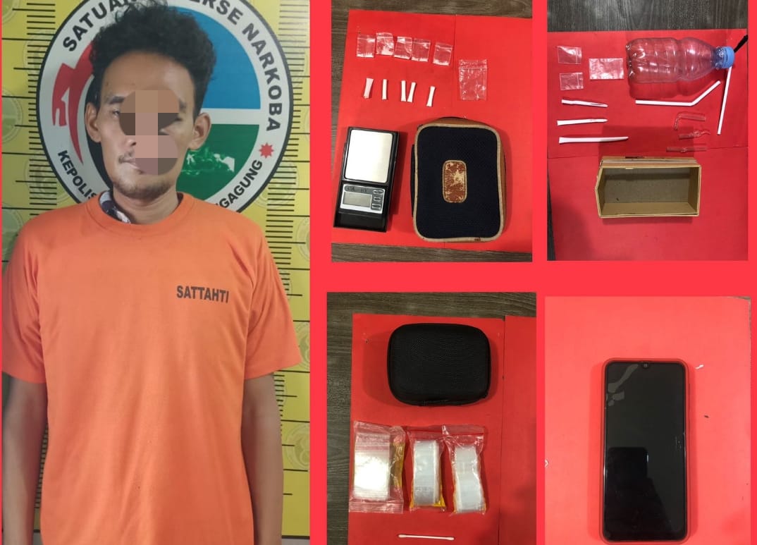 Edarkan Sabu, Pengangguran Asal Ngunut Tulungagung Ini Dijebloskan ke Penjara
