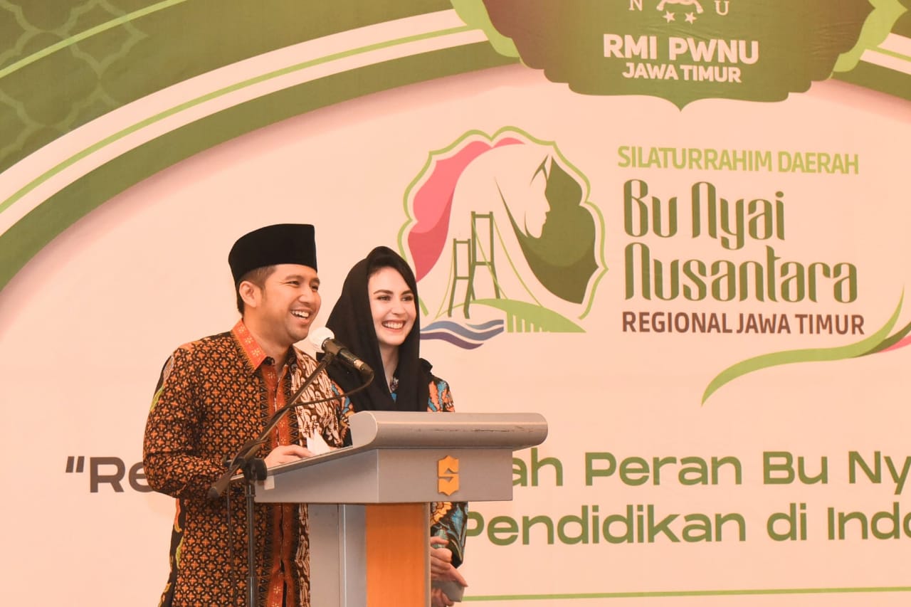 Wagub Emil Buka Silaturrahim Daerah Bu Nyai Nasional PW RMI NU Wilayah Jatim