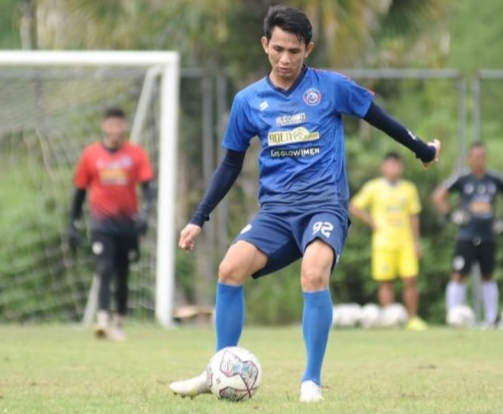 Gelandang Arema FC Pamitan Tak Lanjutkan di Putaran Kedua Liga 1