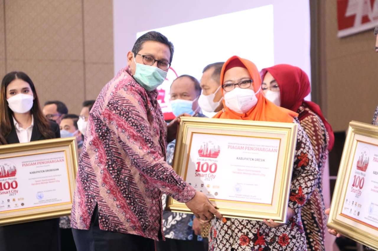 Berkat Inovasi Sedot Tinja, Pemkab Gresik Sabet Penghargaan Smart City