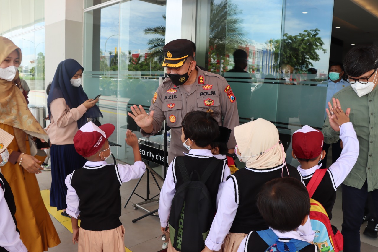 Kapolres Gresik Cek Mal Hingga Wisata Jelang Nataru
